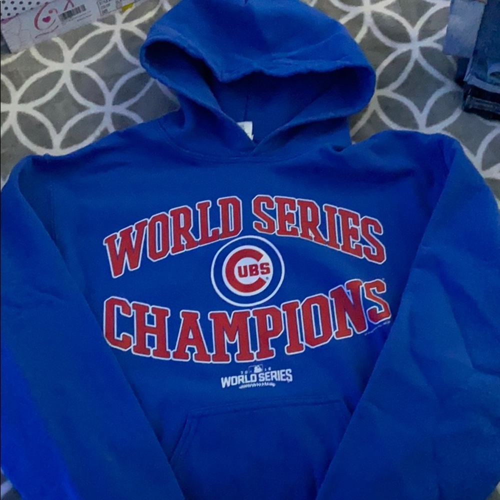 Chicago Cubs world series champions hoodie